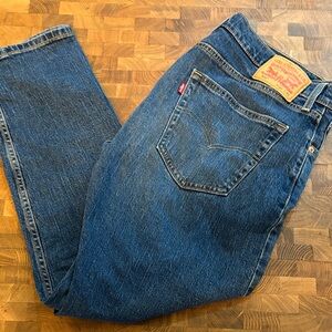 Levi's Classic Straight Blue Jeans 33x32